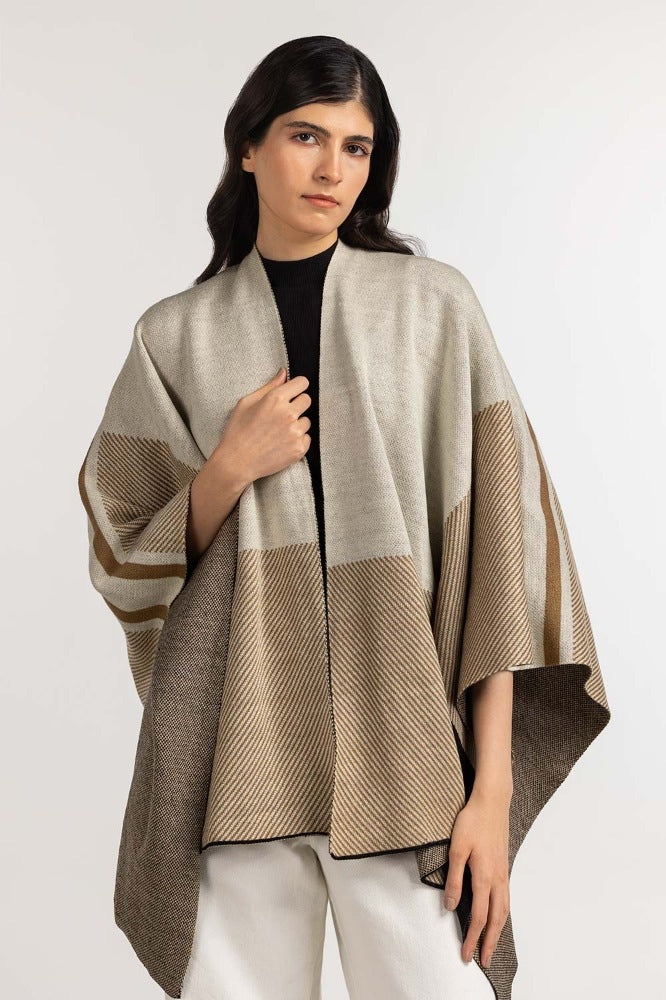 Multi Basic Cape shawl WM-SWT-WS23-065