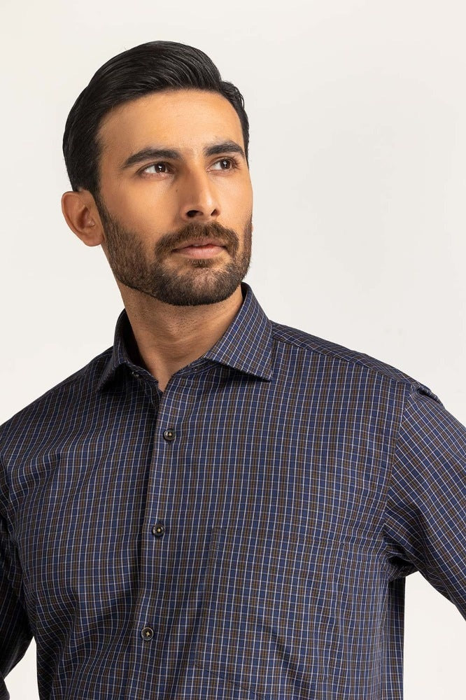 Multi Checkered Yarn Dyed Formal Shirt MN-FS-YD24-057