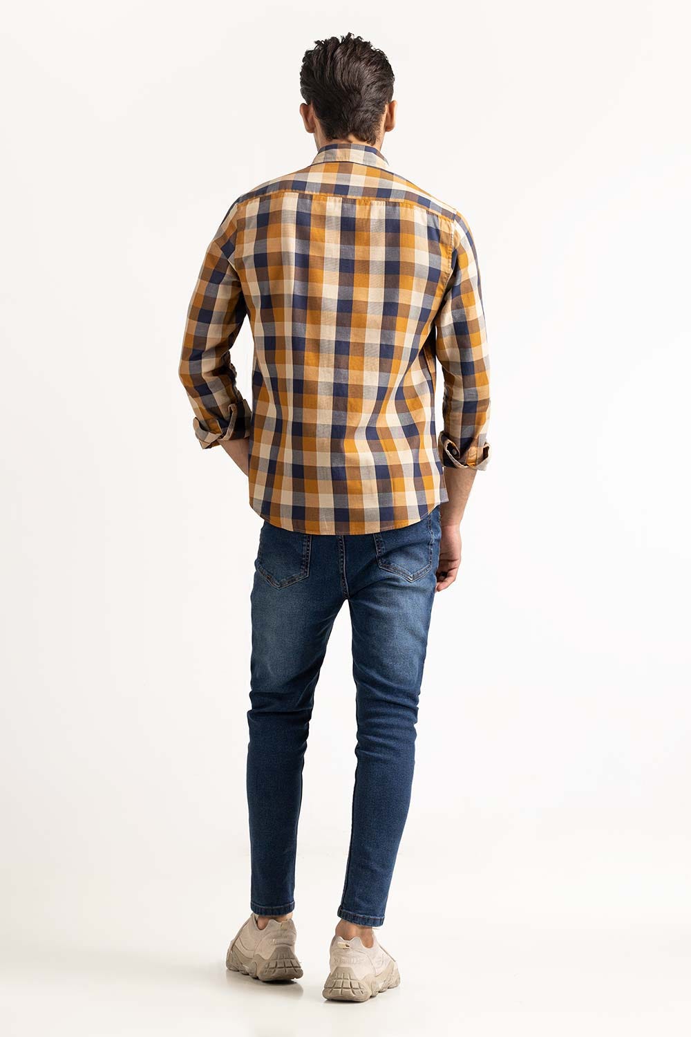 Multi Color Basic Casual Shirt MN-CS-YD23-023