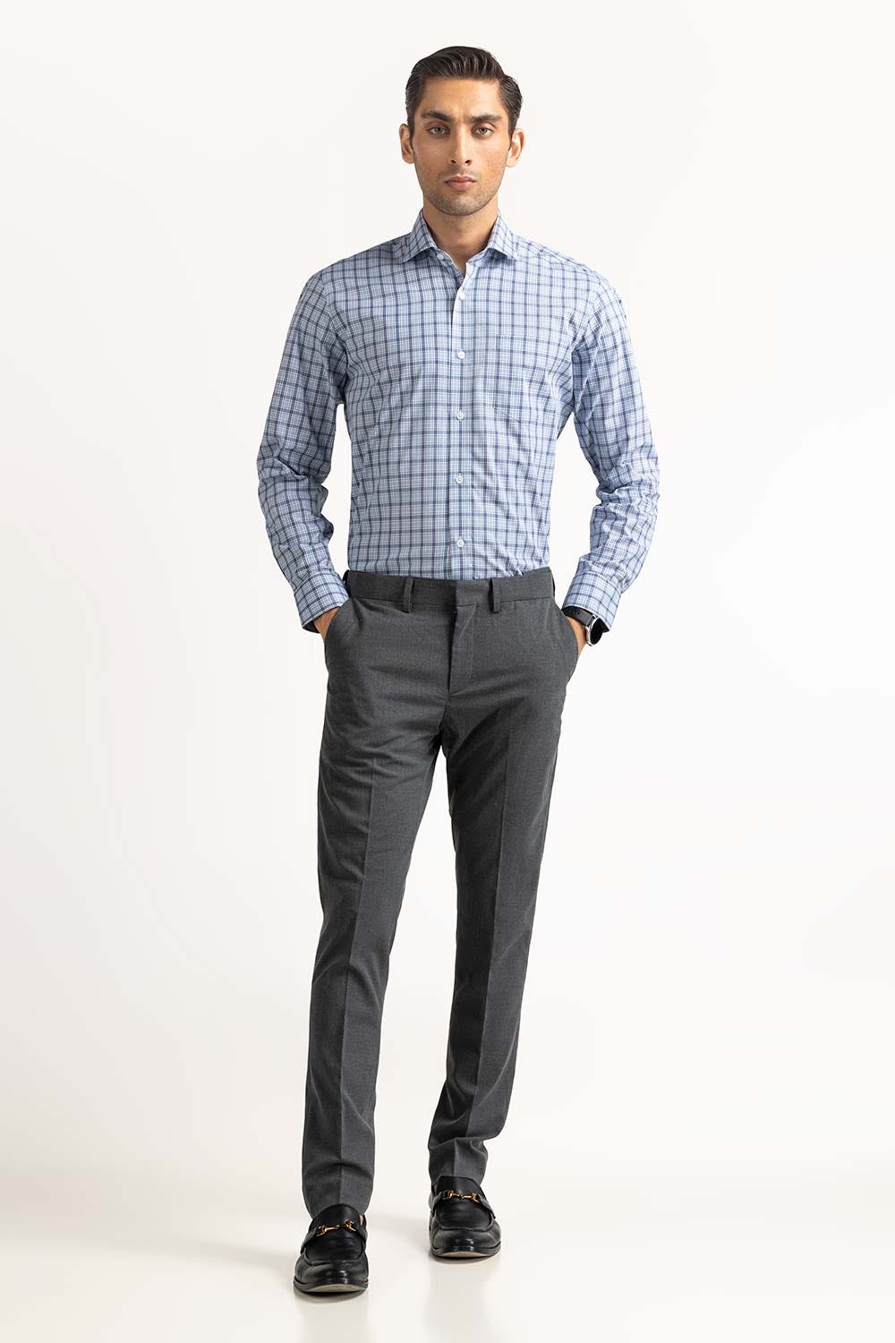 Multi Color Basic Dyed Formal Shirt MN-FS-YD23-009