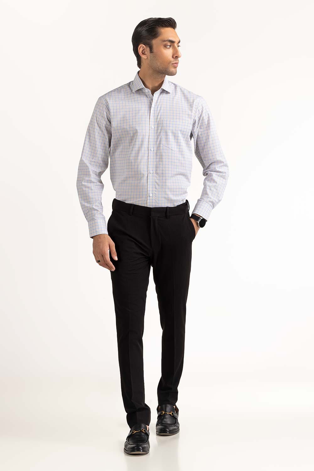 Multi Color Basic Dyed Formal Shirt MN-FS-YD23-010