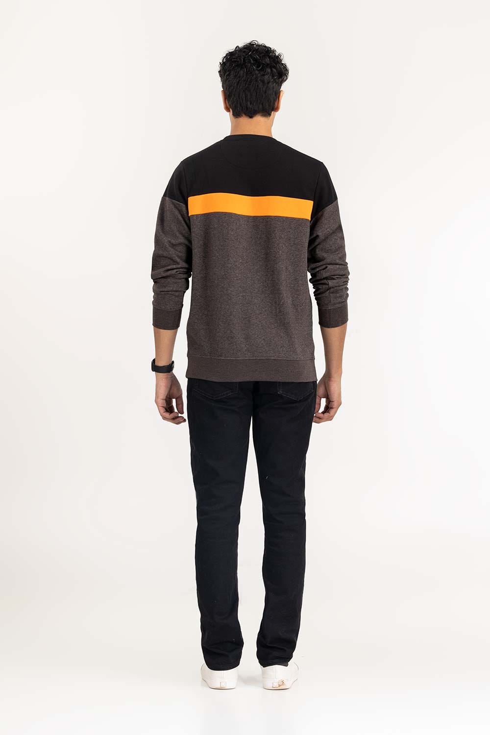 Multi Color Block SweatShirt SWS-F22-018