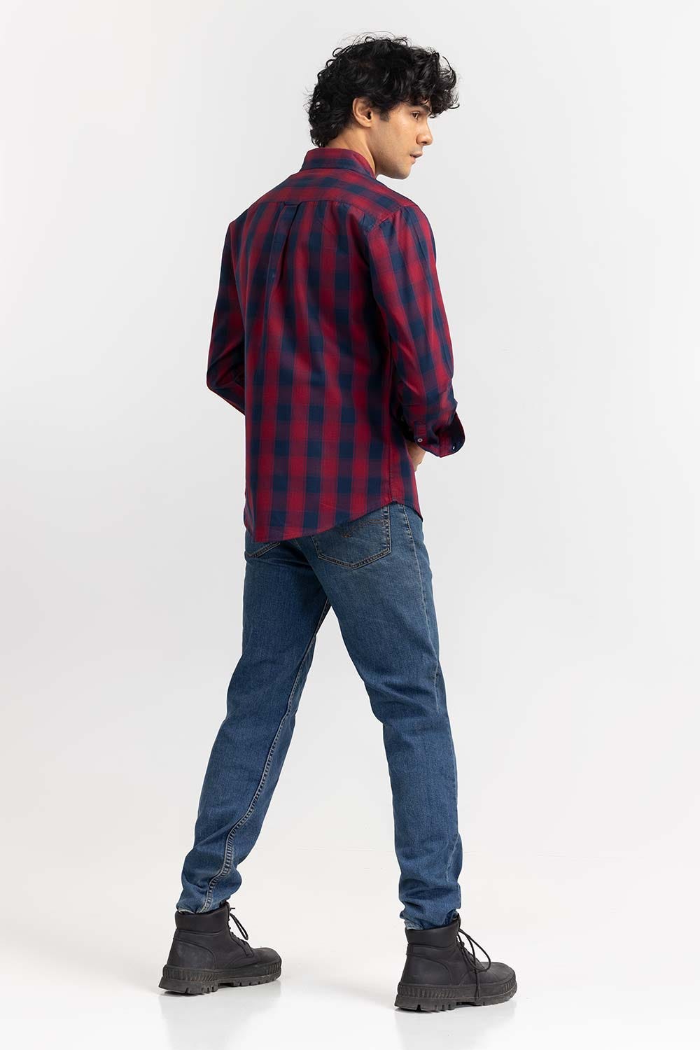 Multi Color Checkered Casual Shirt CS-YD22-013