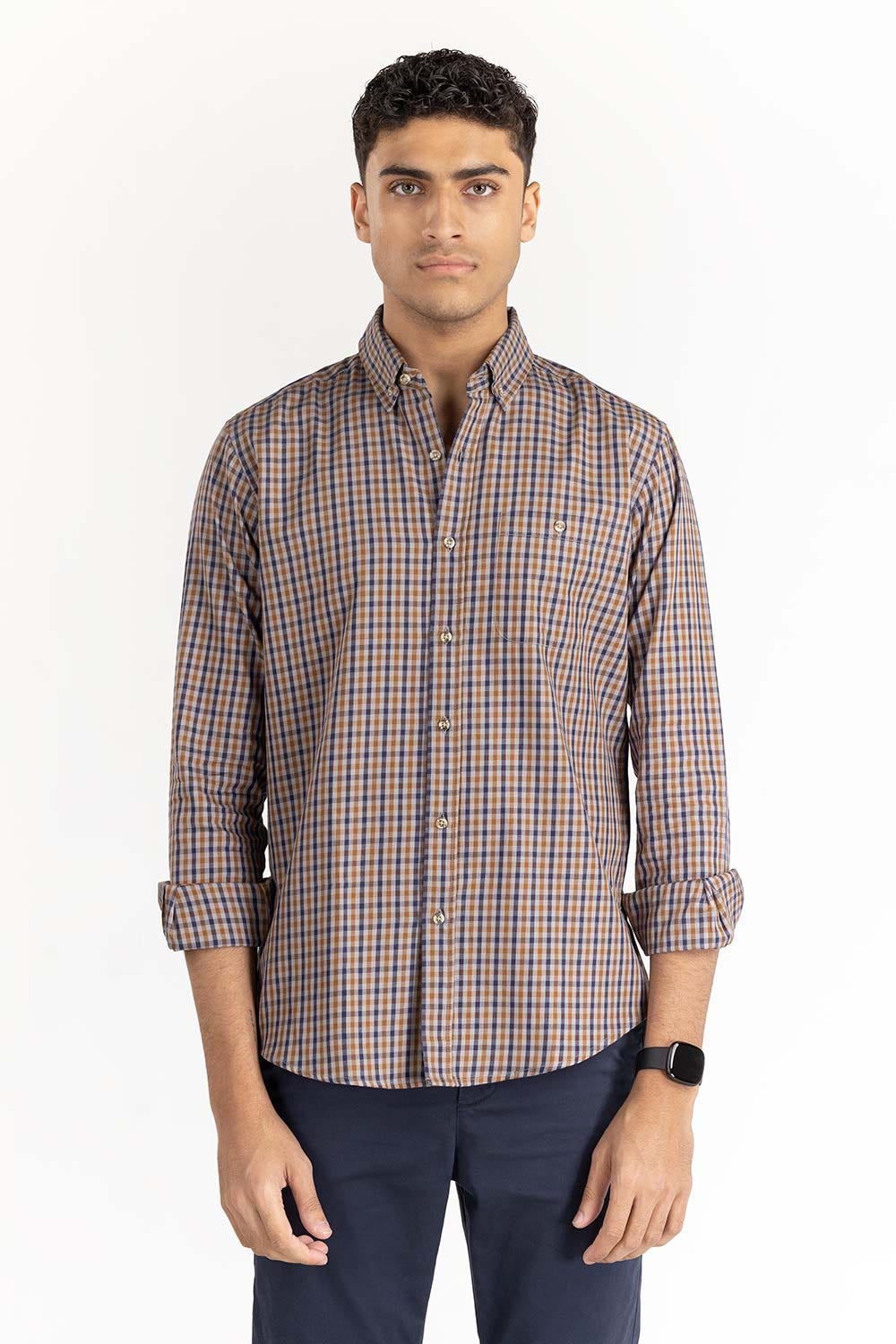 Multi Color Checkered Casual Shirt CS-YD22-019