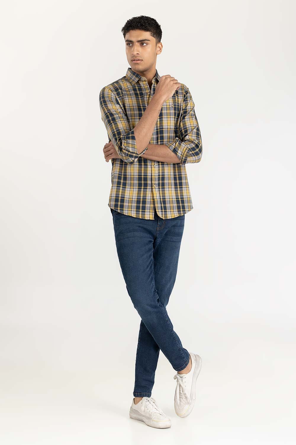 Multi Color Checkered Casual Shirt CS-YD22-020