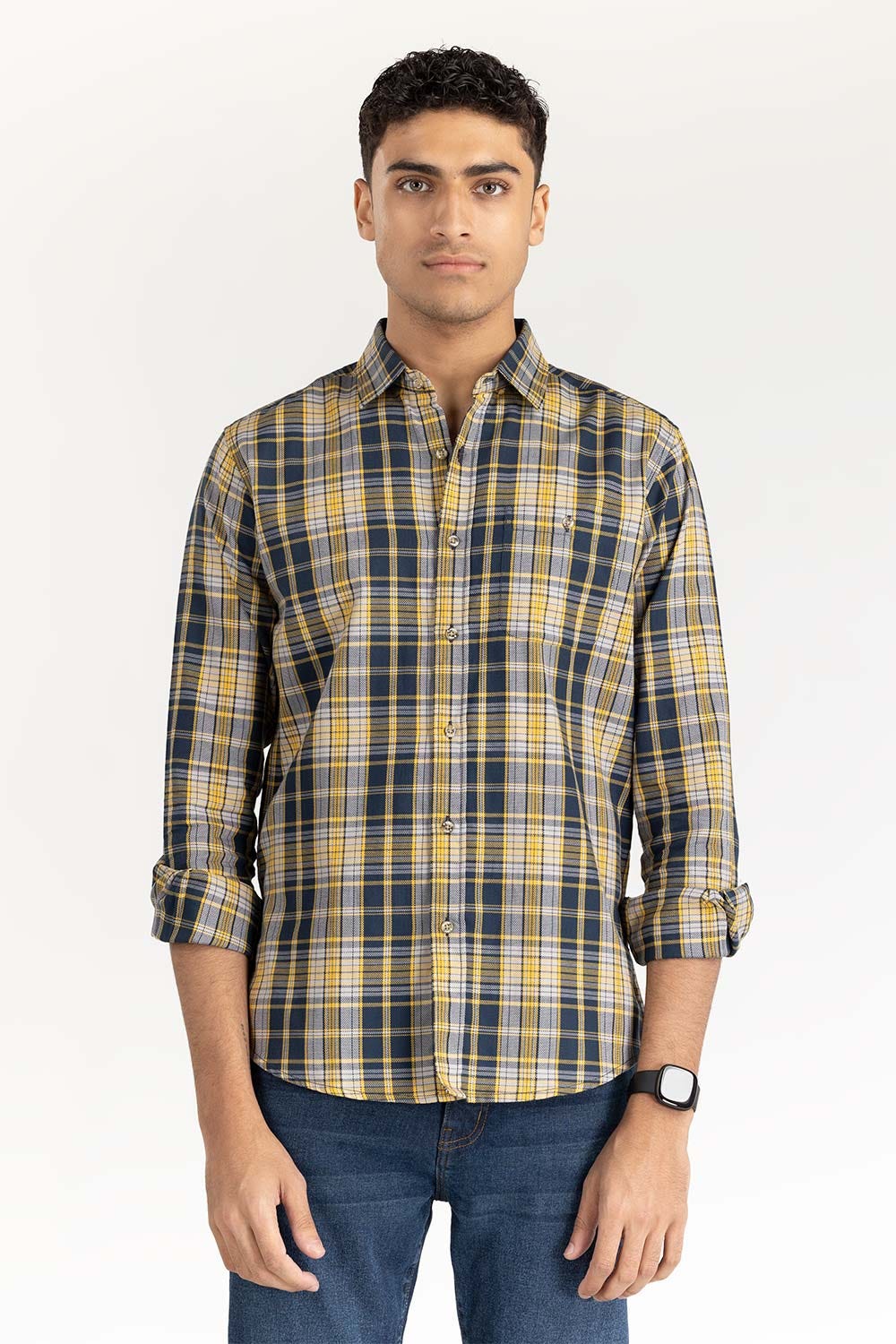 Multi Color Checkered Casual Shirt CS-YD22-020