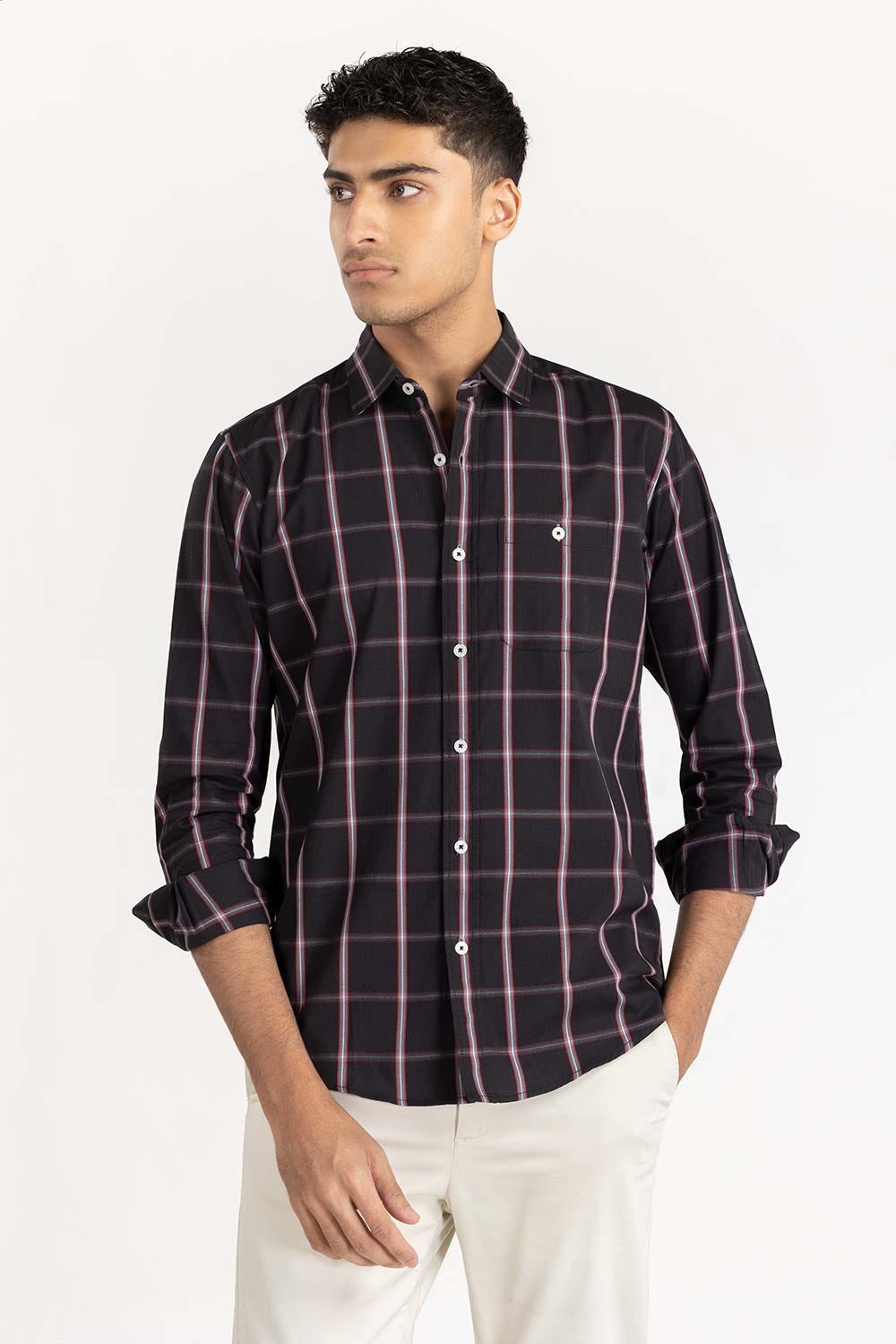 Multi Color Checkered Casual Shirt CS-YD22-021