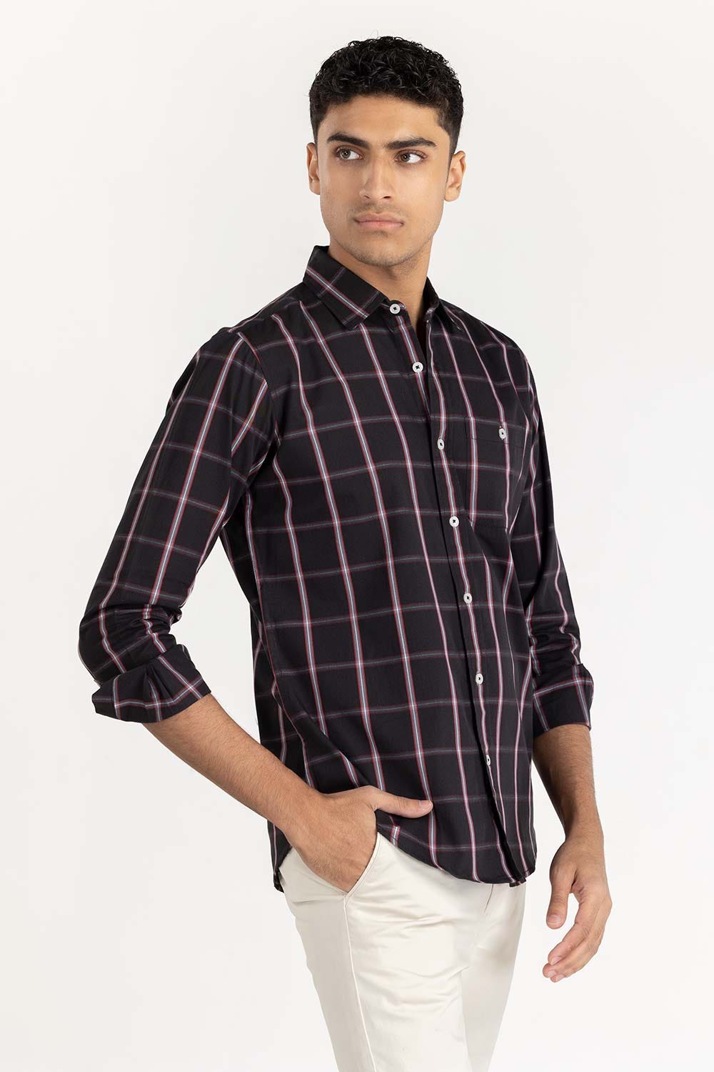Multi Color Checkered Casual Shirt CS-YD22-021