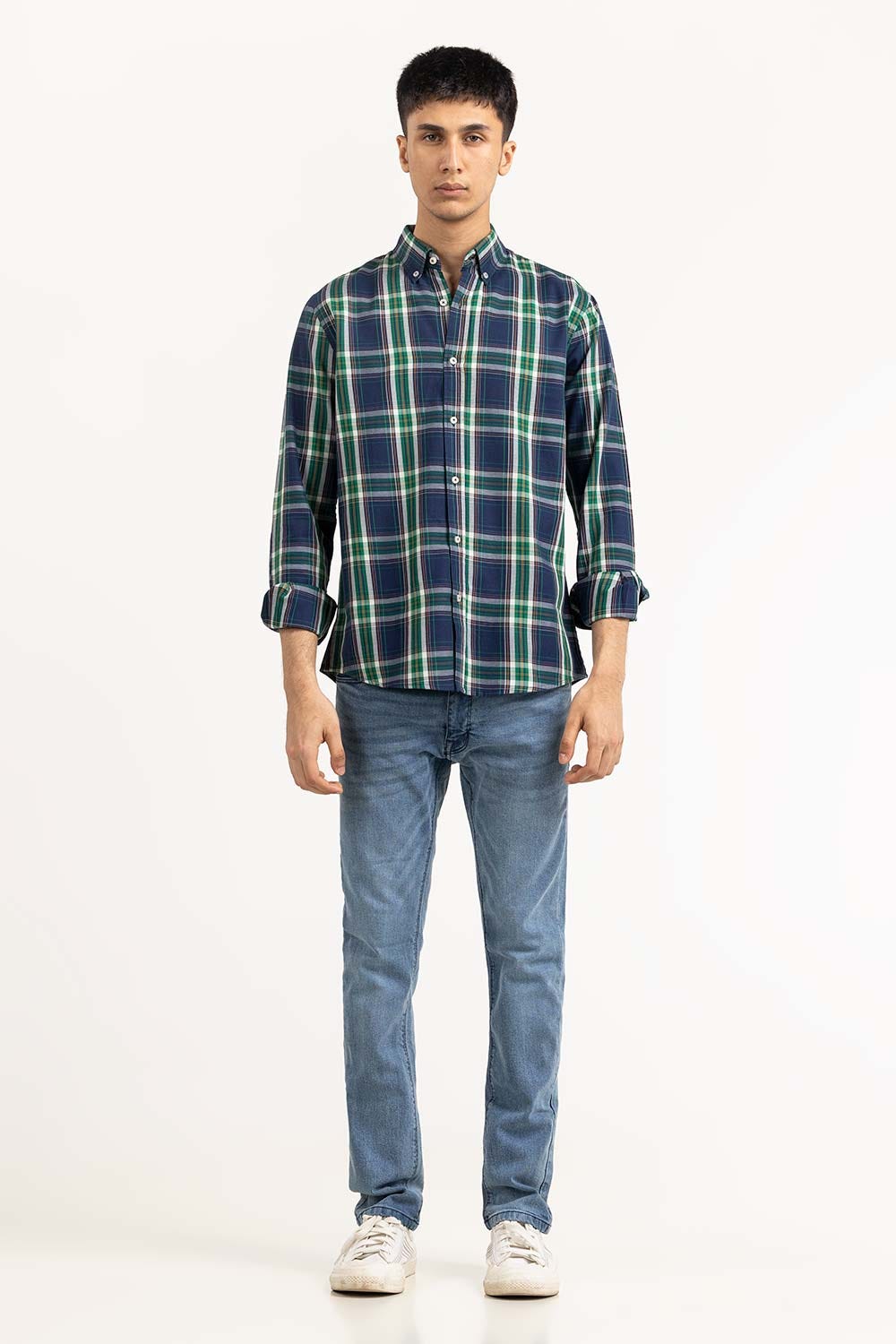 Multi Color Checkered Casual Shirt CS-YD22-043