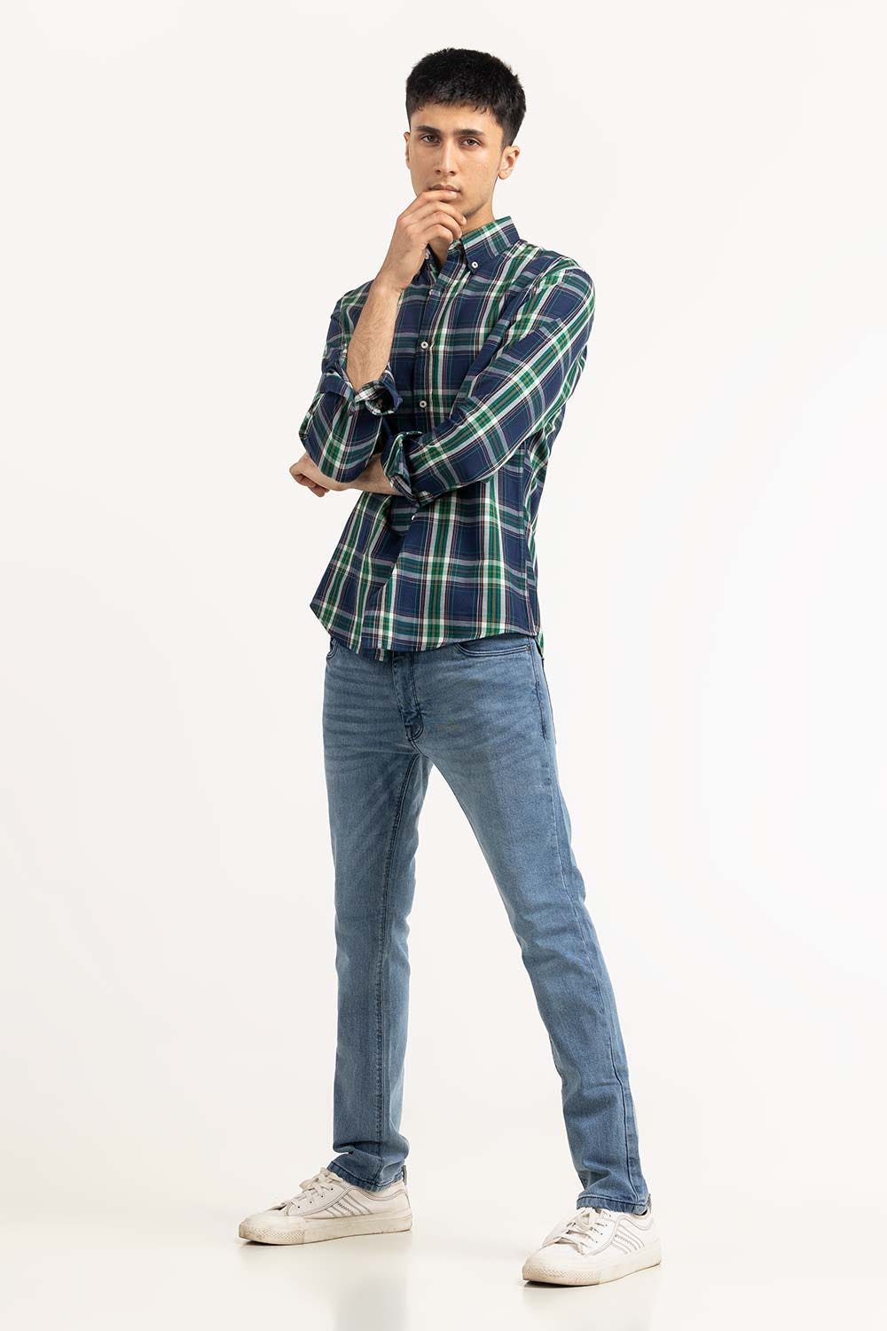 Multi Color Checkered Casual Shirt CS-YD22-043