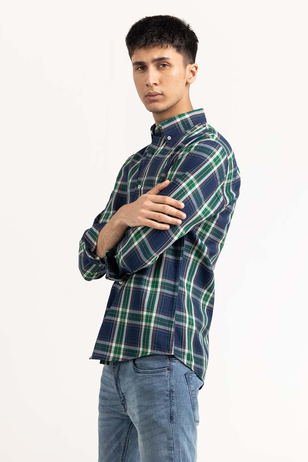 Multi Color Checkered Casual Shirt CS-YD22-043