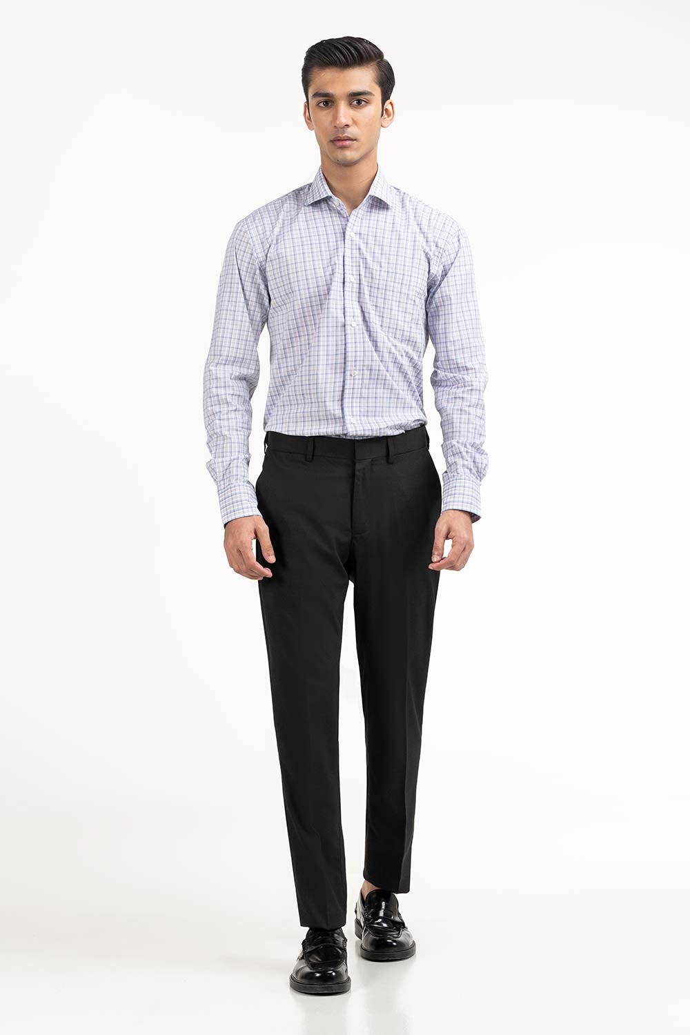 Multi Color Checkered Yarn Dyed Dress Shirt FS-YD23-003