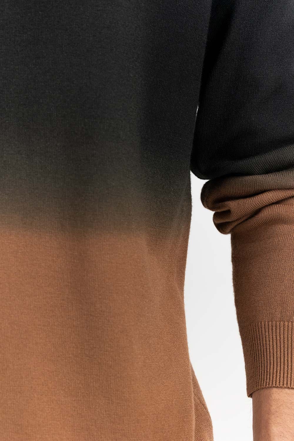 Multi Color Gradient Crew Neck Sweater SWT-FFSCN22-271