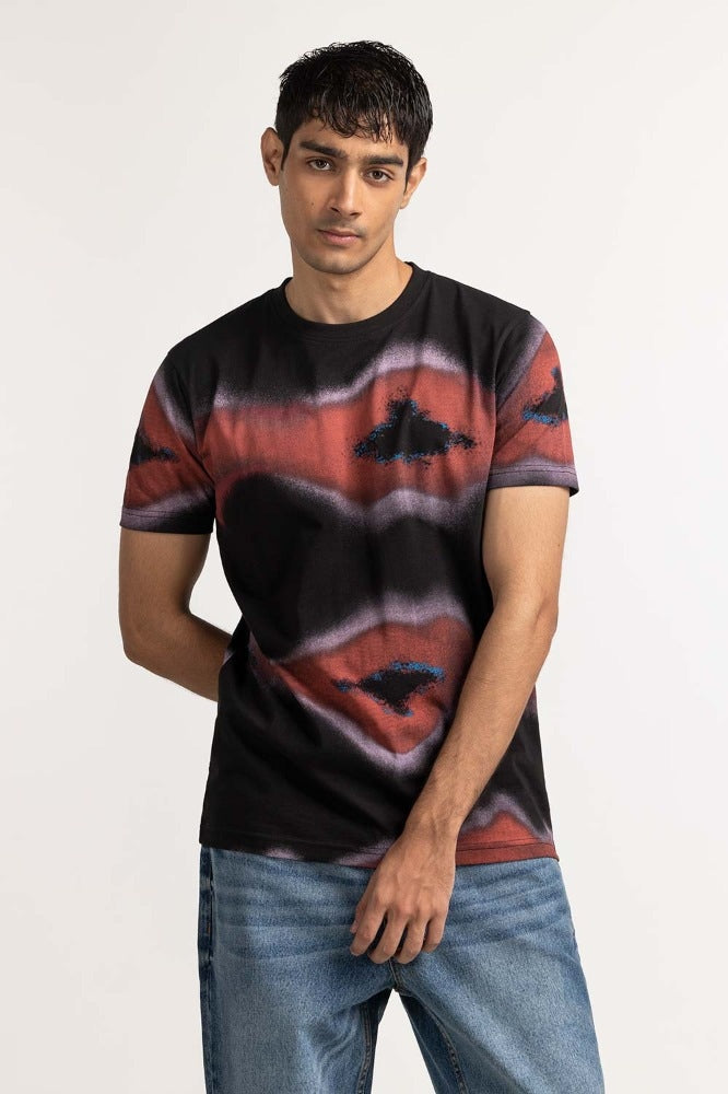 Multi Color Graphic Tee MN-TS-GP-S24-602
