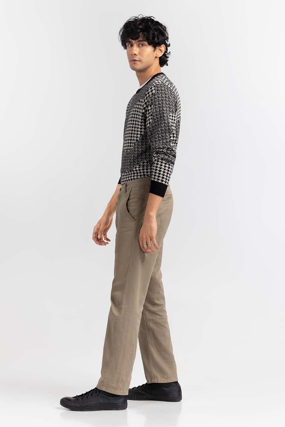 Multi Color Jacquard Crew Neck Sweater SWT-FFSCN22-225