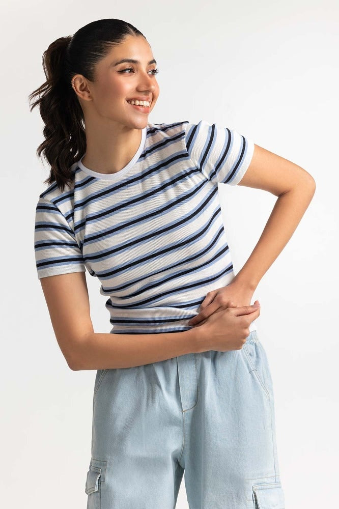 Multi Color Knit Top WM-KTP-SS24-071