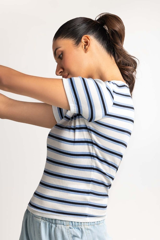 Multi Color Knit Top WM-KTP-SS24-071