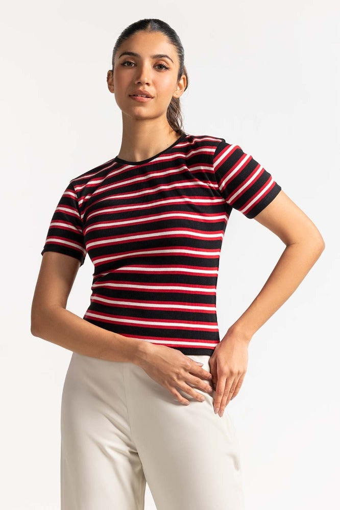 Multi Color Knit Top WM-KTP-SS24-072