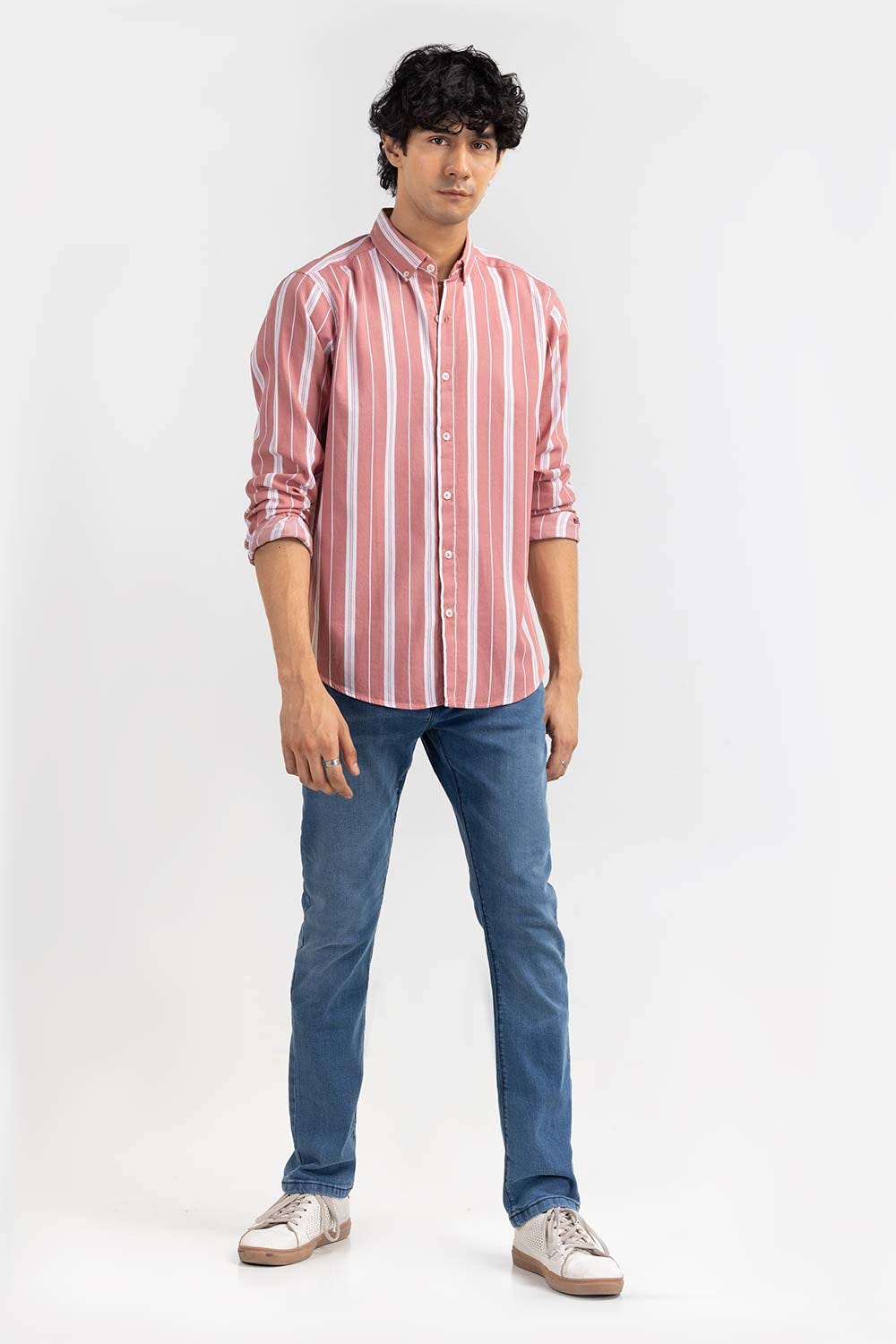 Multi Color Stripe Casual Shirt CS-YD22-010