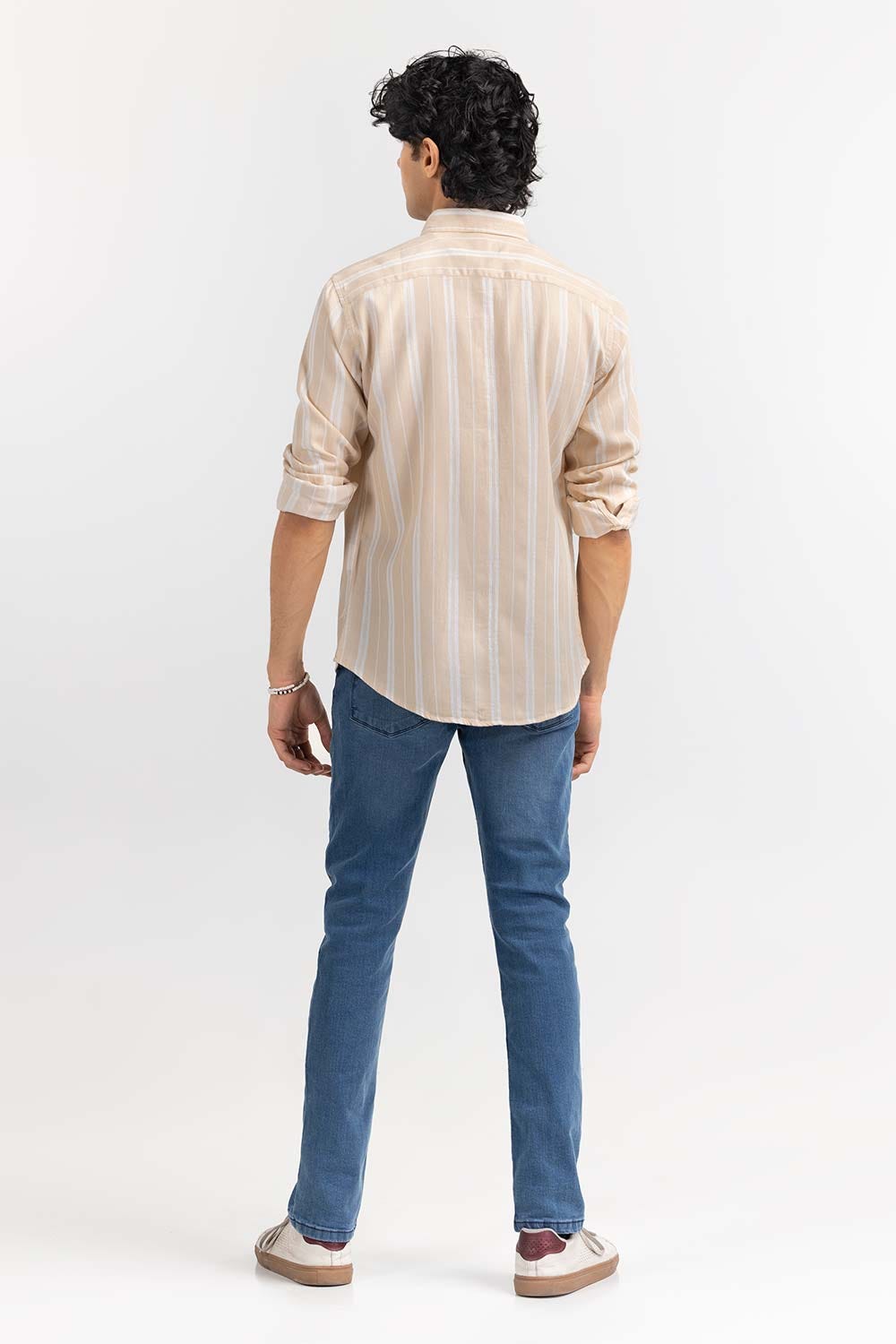 Multi Color Stripe Casual Shirt CS-YD22-011