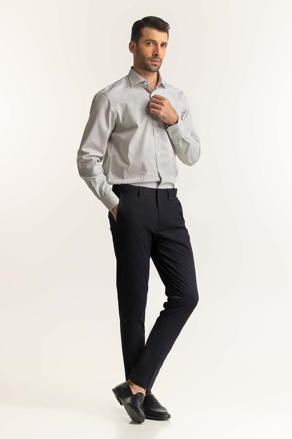 Multi Color Stripe Formal Shirt MN-FS-YD24-091