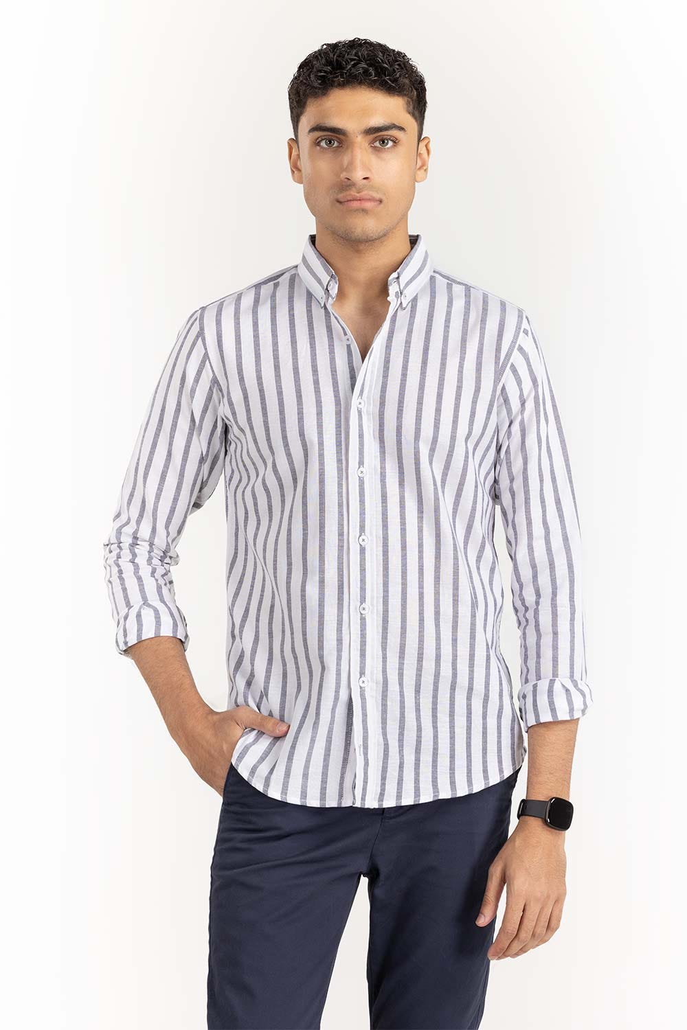 Multi Color Striped Casual Shirt CS-YD22-028