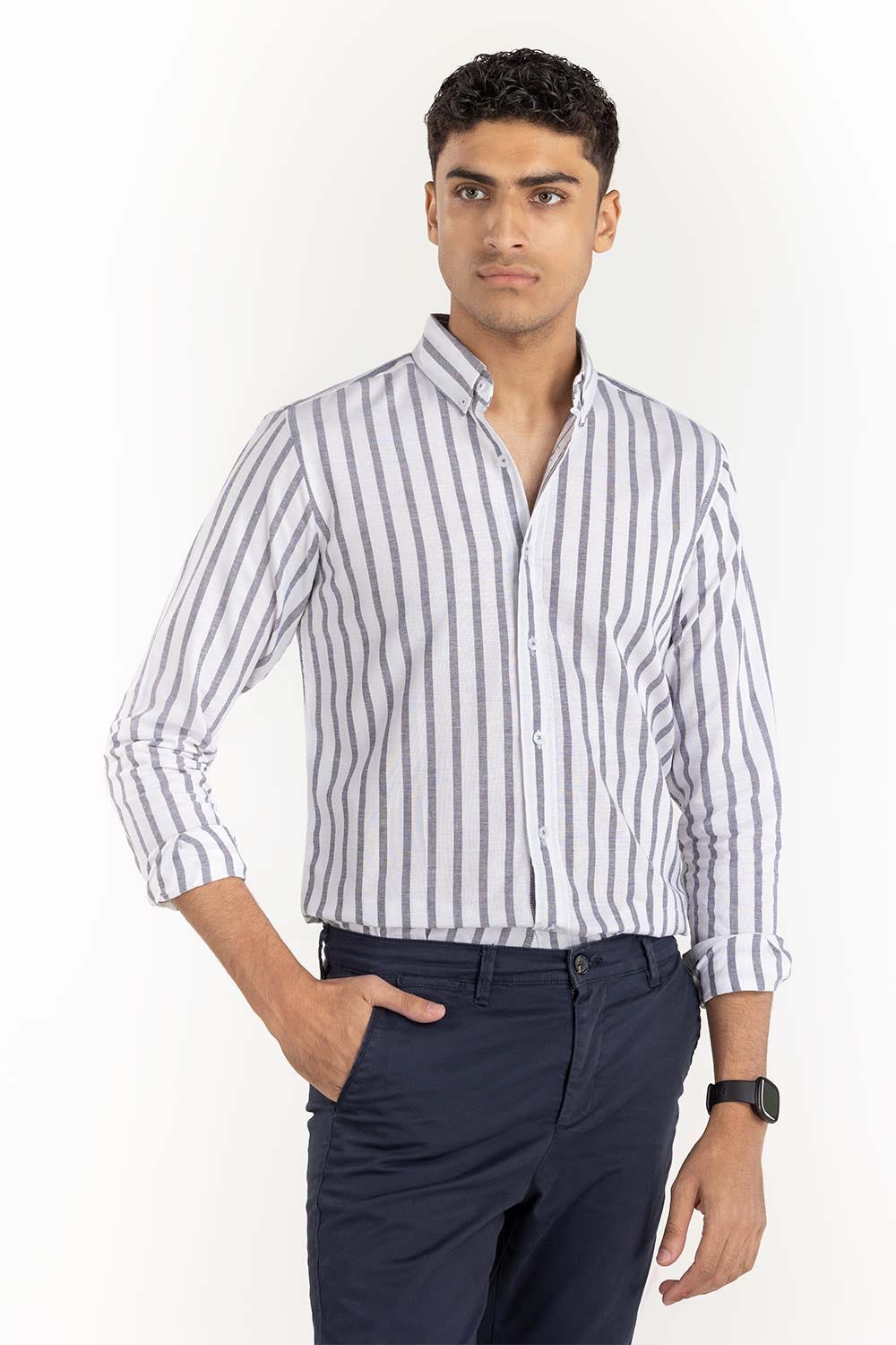 Multi Color Striped Casual Shirt CS-YD22-028