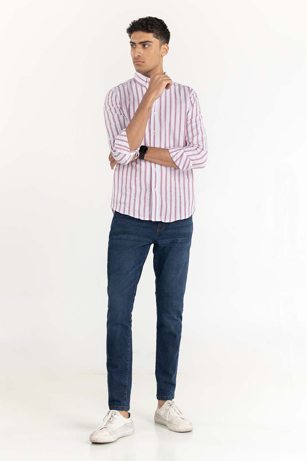 Multi Color Striped Casual Shirt CS-YD22-029