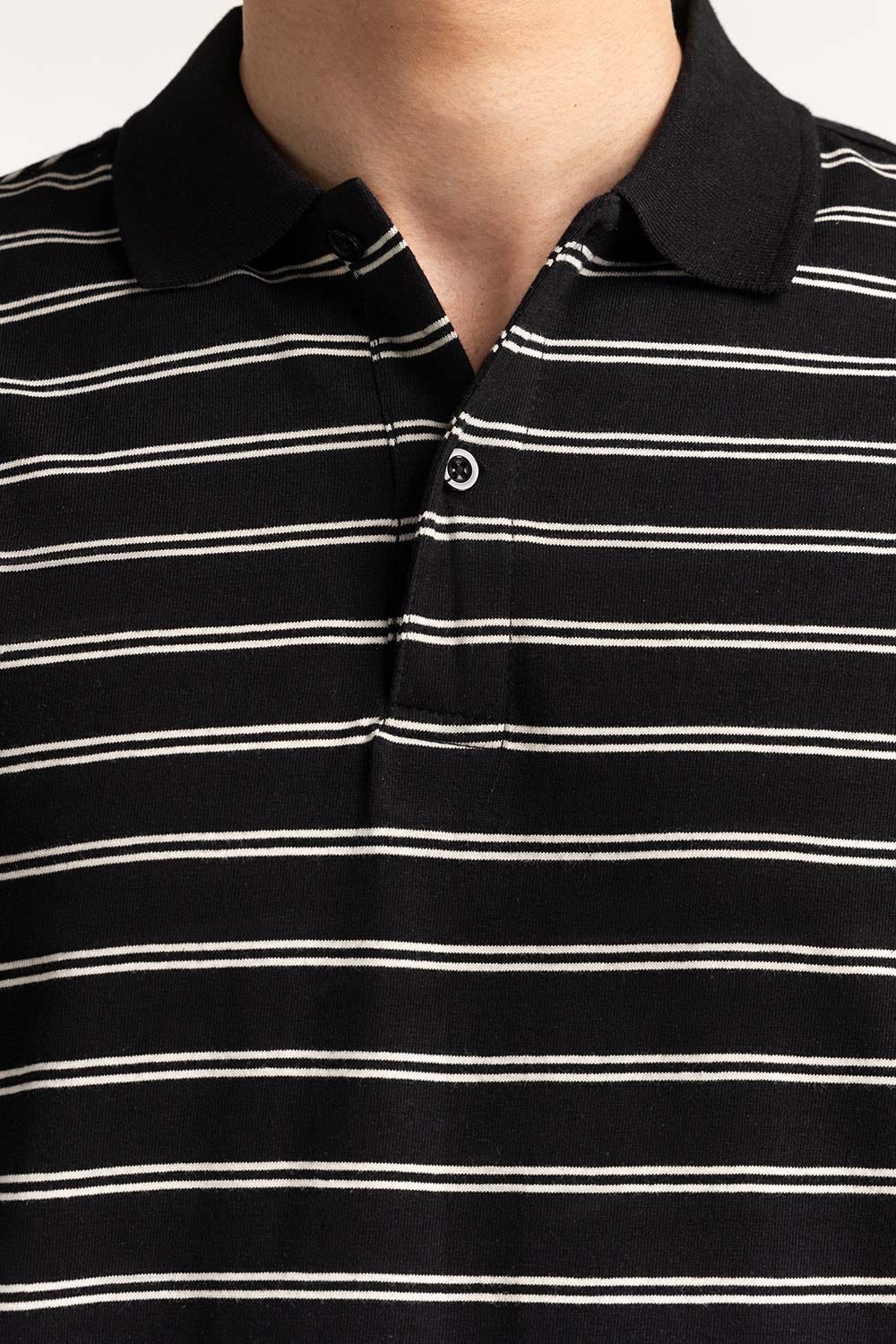 Multi Color Striped Polo PS-FSHN24-083