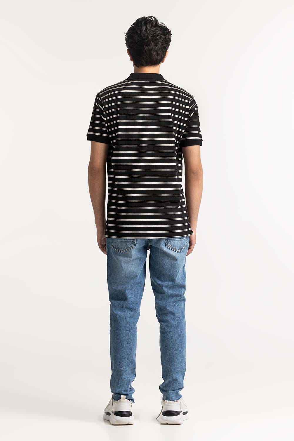 Multi Color Striped Polo PS-FSHN24-083