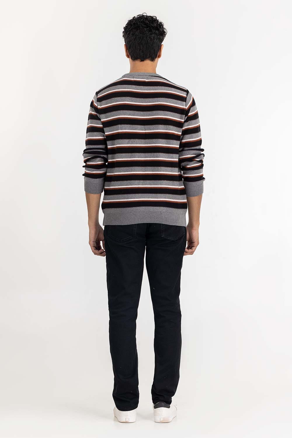 Multi Color Striped Sweater SWT-FFSCN22-190