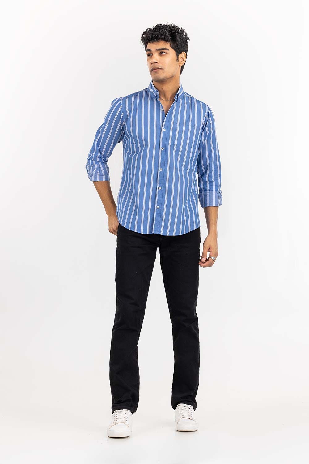 Multi Color Stripped Casual Shirt CS-YD22-014