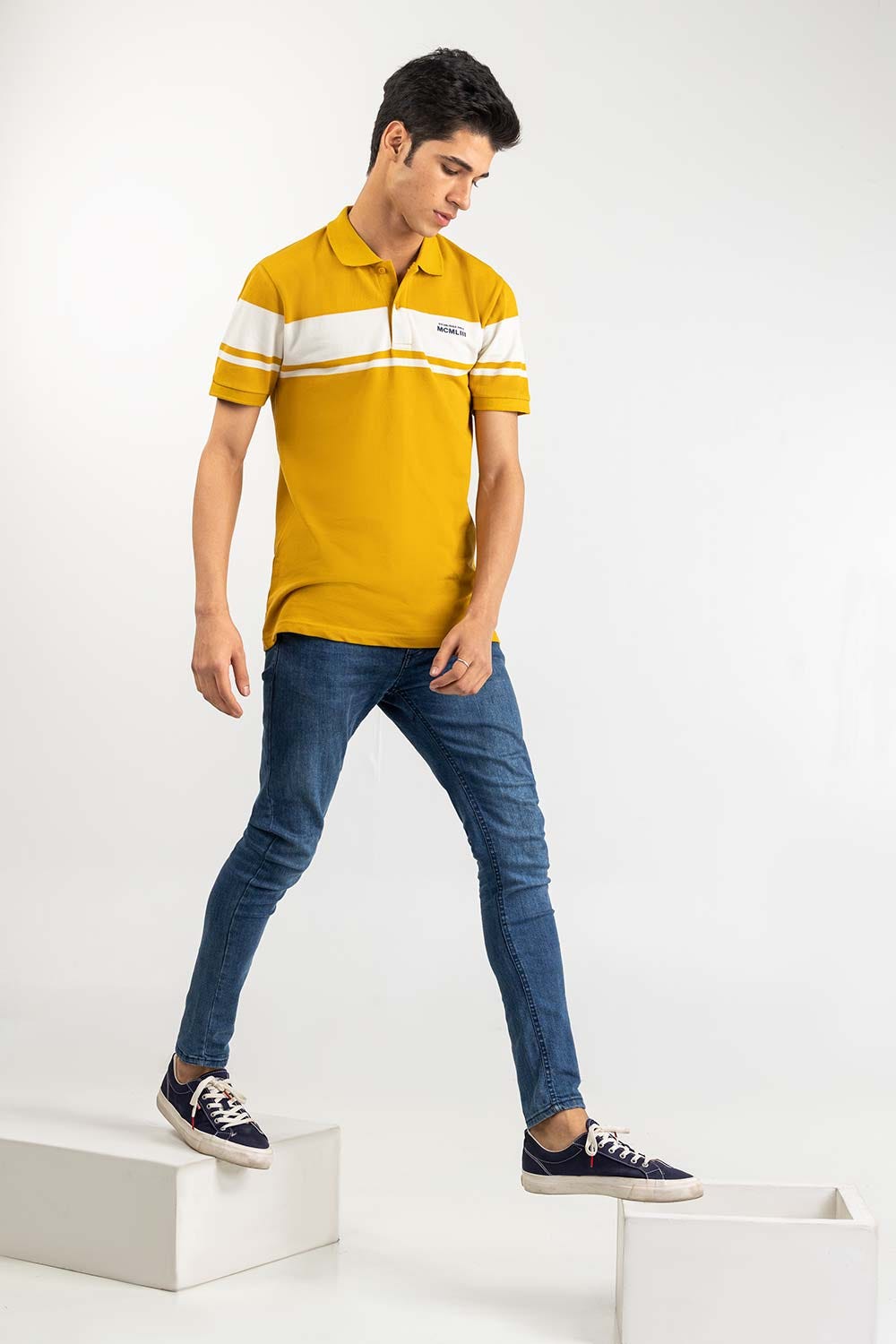 Multi Color Yarn Dyed Polo PKP-YD-D77