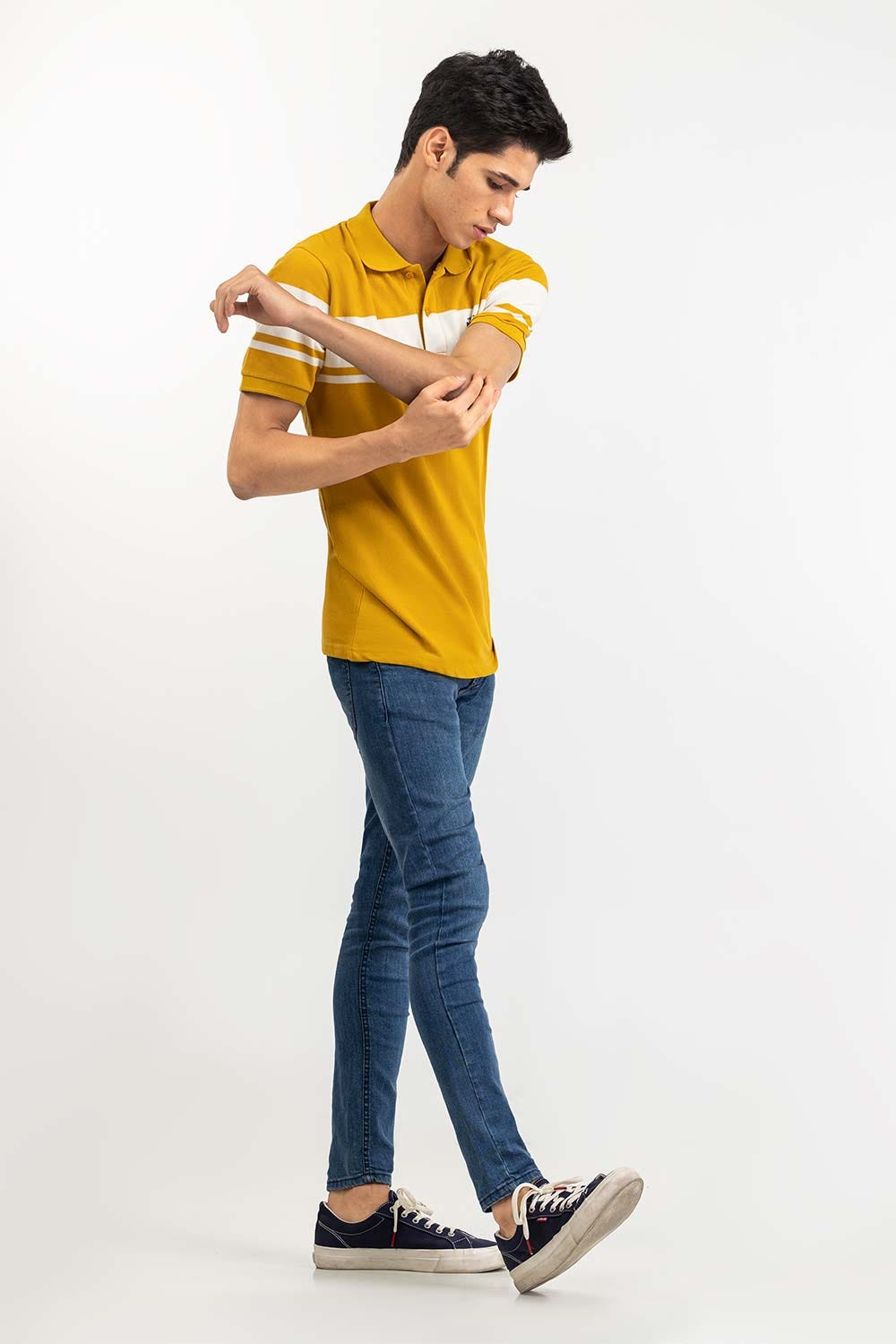 Multi Color Yarn Dyed Polo PKP-YD-D77