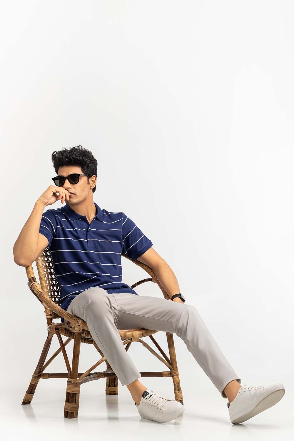 Multi Color Yarn Dyed Polo SJP-YD-D087