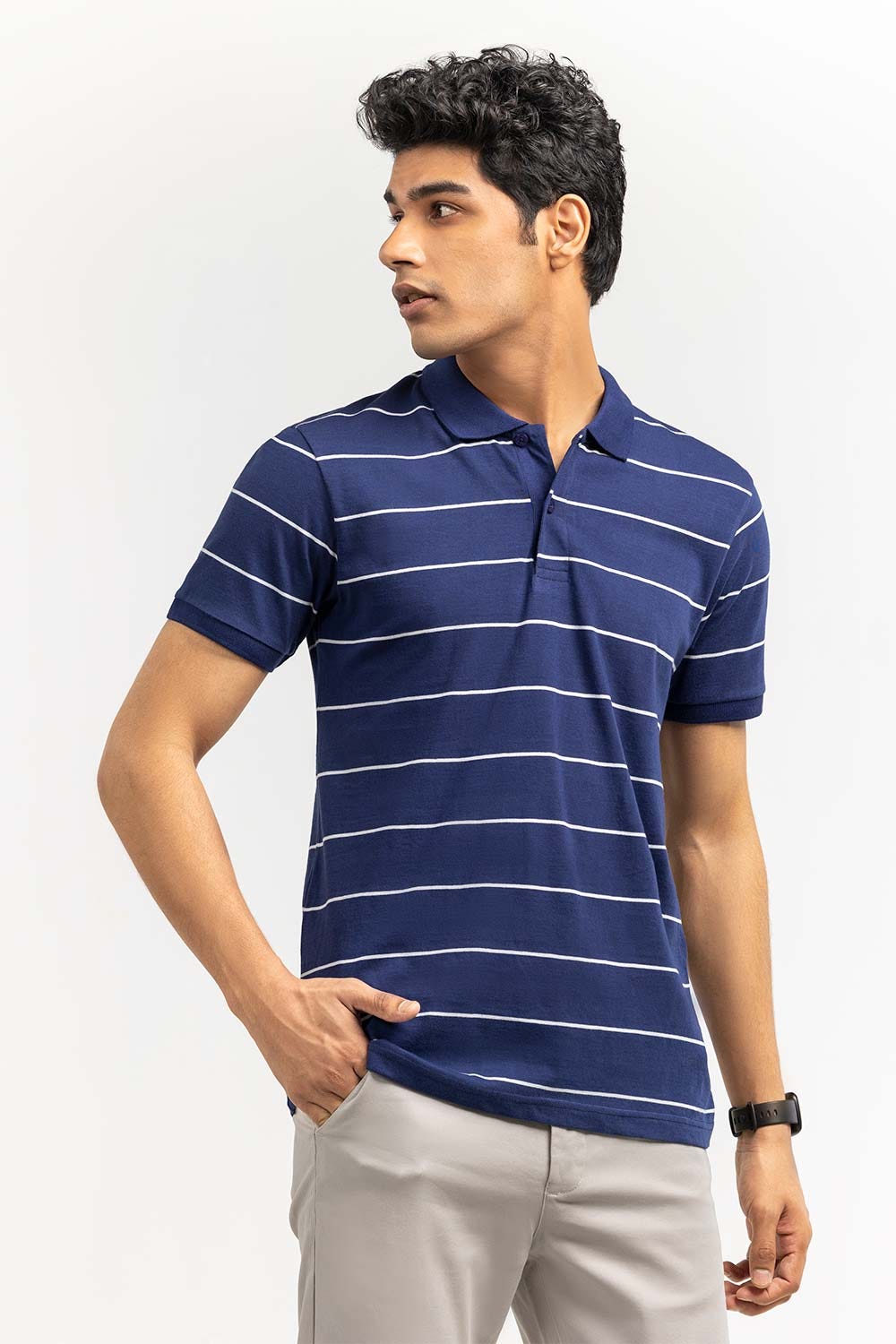 Multi Color Yarn Dyed Polo SJP-YD-D087