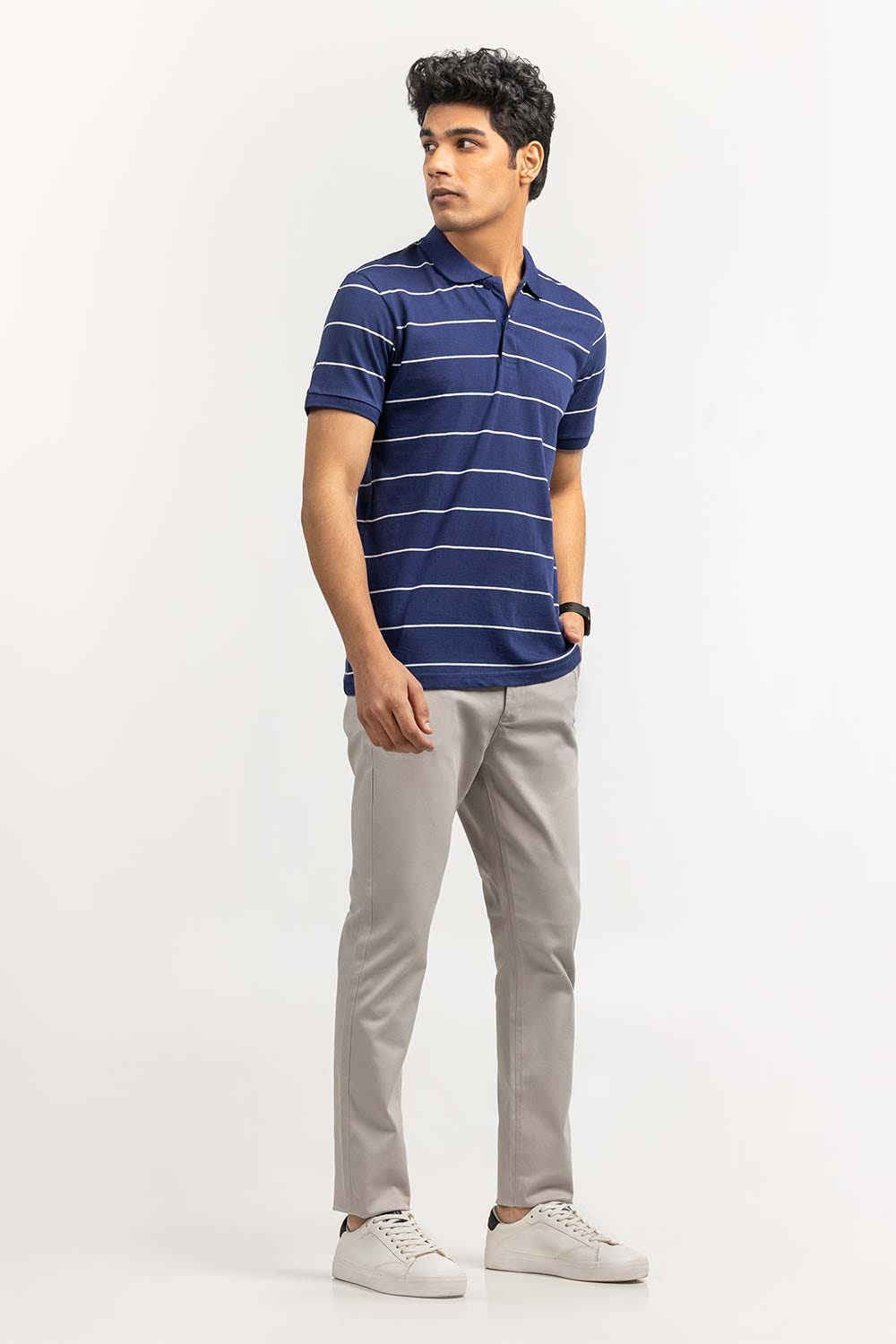 Multi Color Yarn Dyed Polo SJP-YD-D087