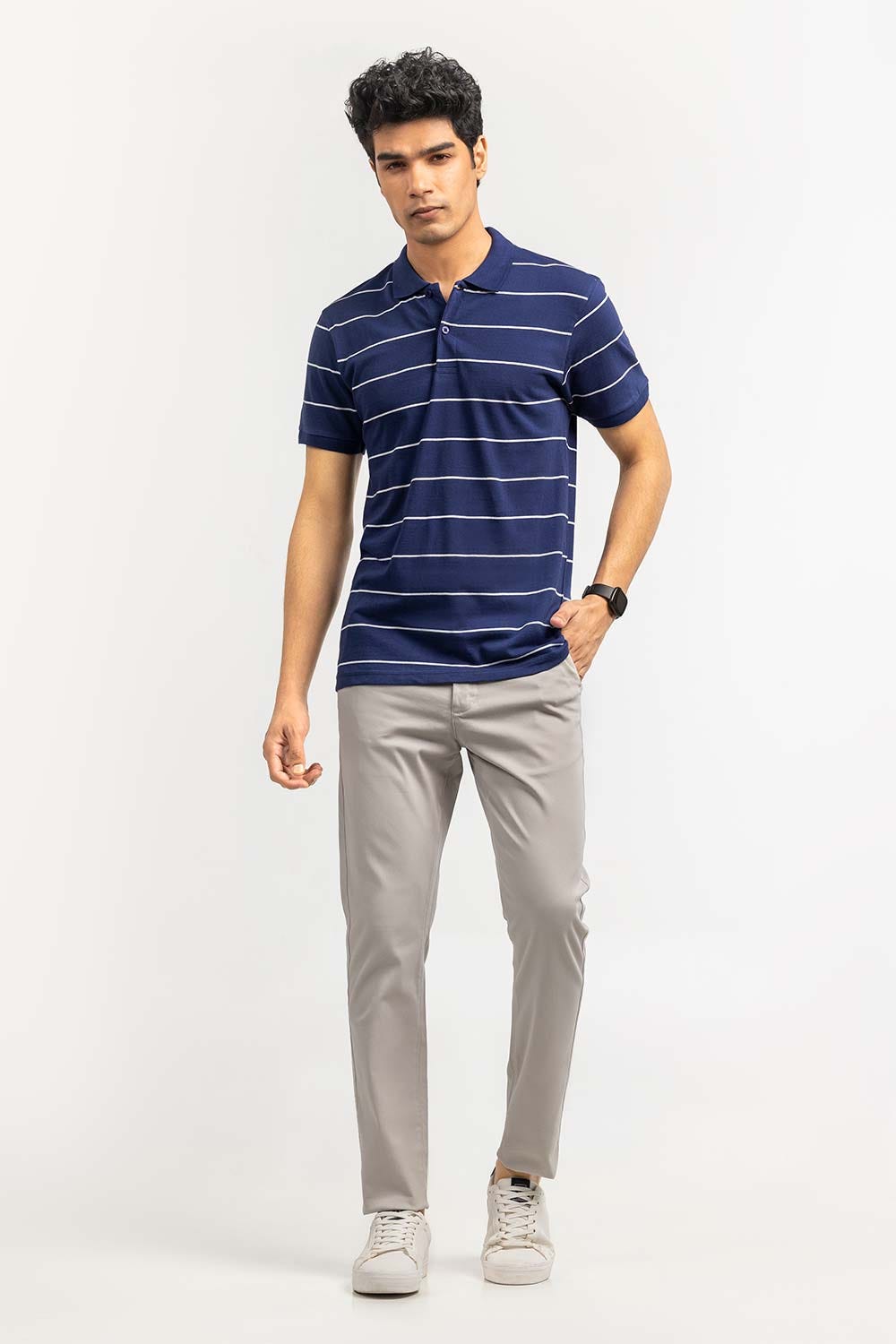 Multi Color Yarn Dyed Polo SJP-YD-D087