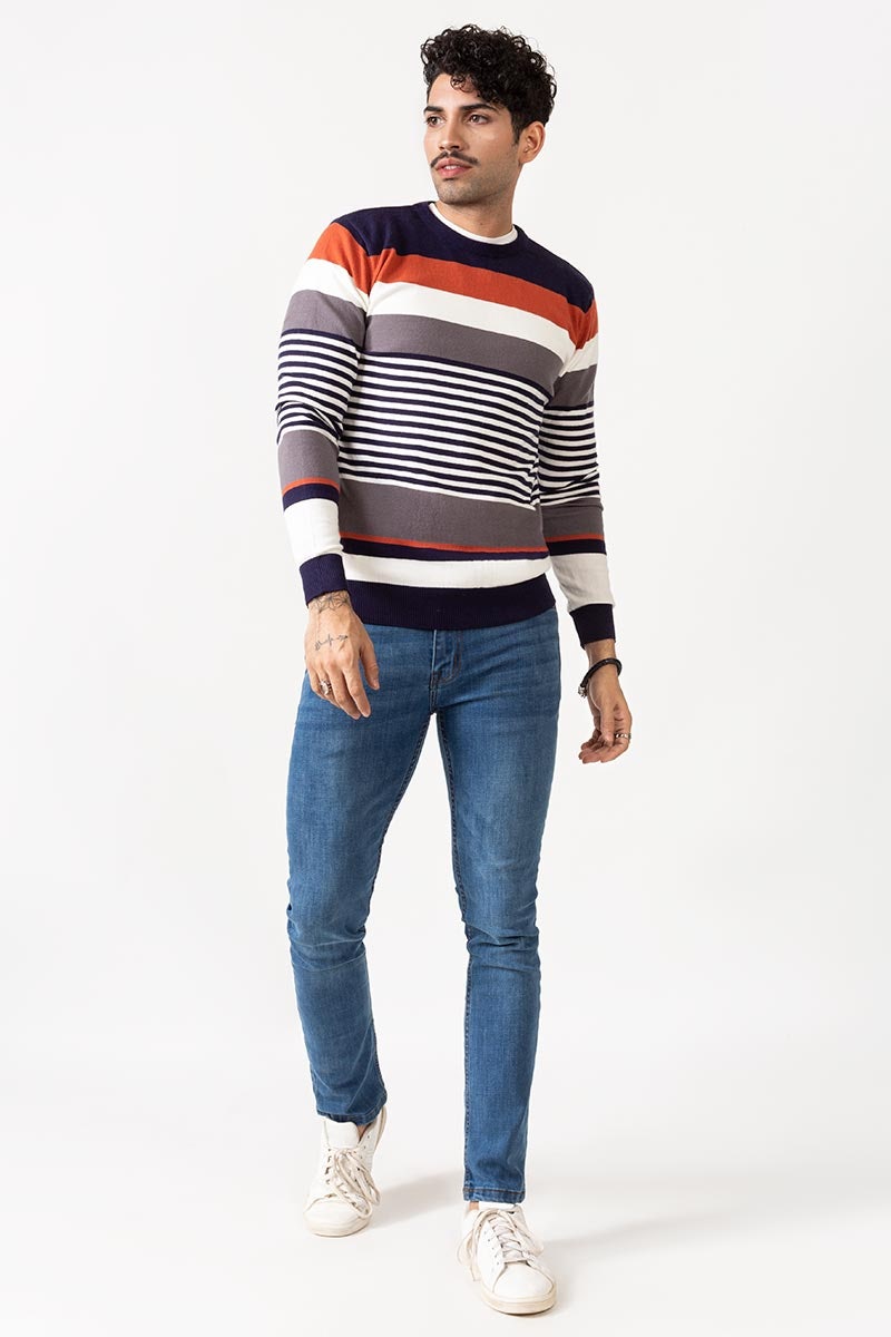 Multi Colored Fashion Sweater - FS-SWT-VPN-FD-184-01