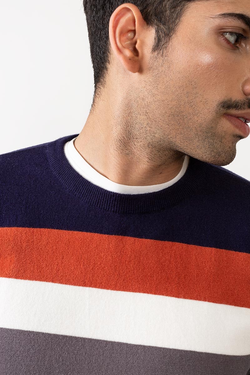 Multi Colored Fashion Sweater - FS-SWT-VPN-FD-184-01