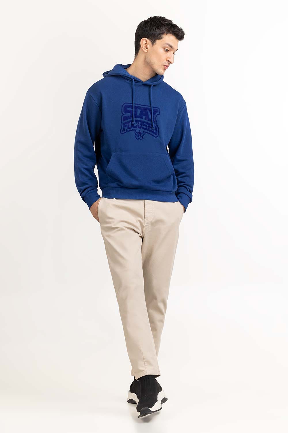 Multi Knit Regular Hoodie 224-112-020