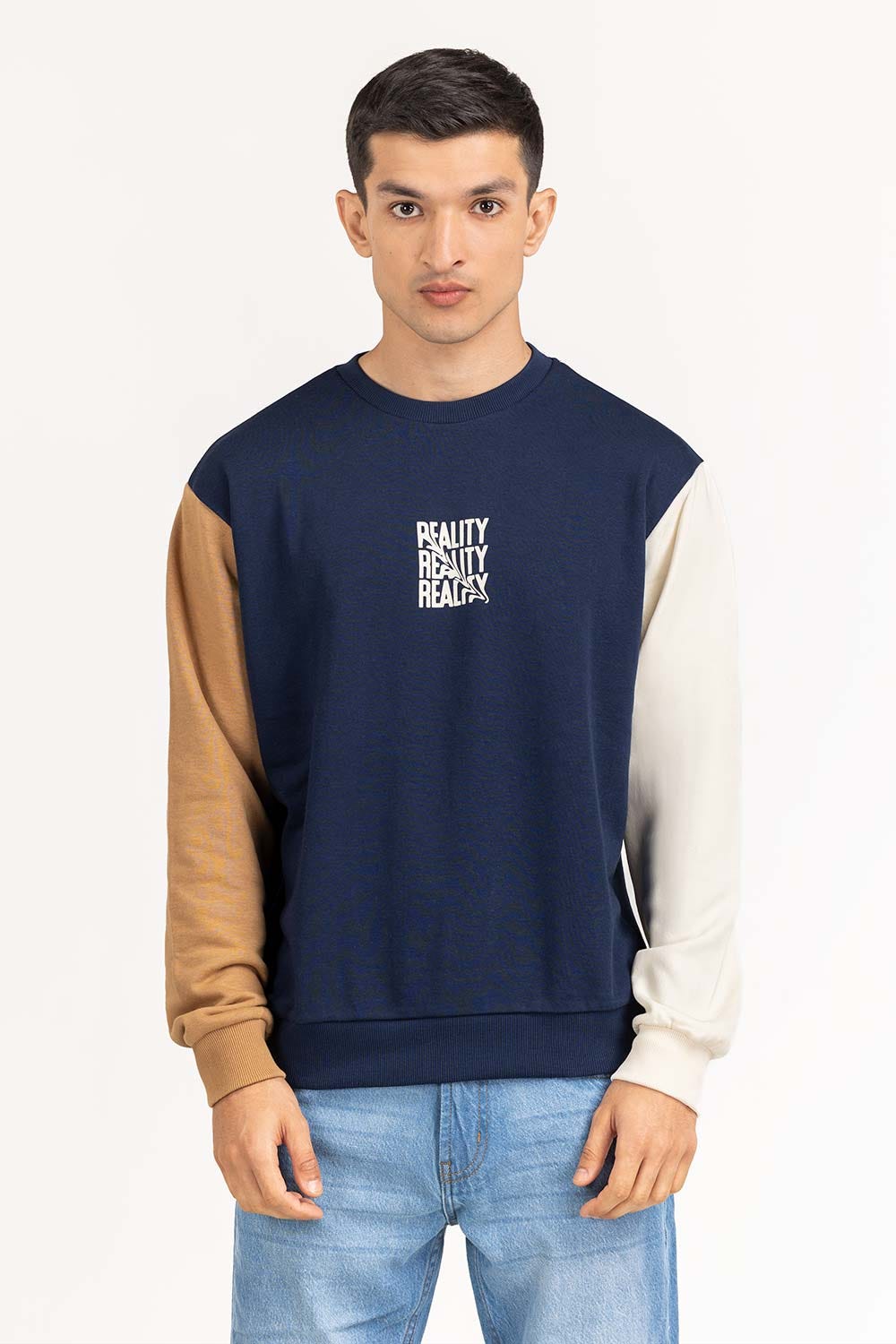 Multi Knit Sweatshirt 224-112-058