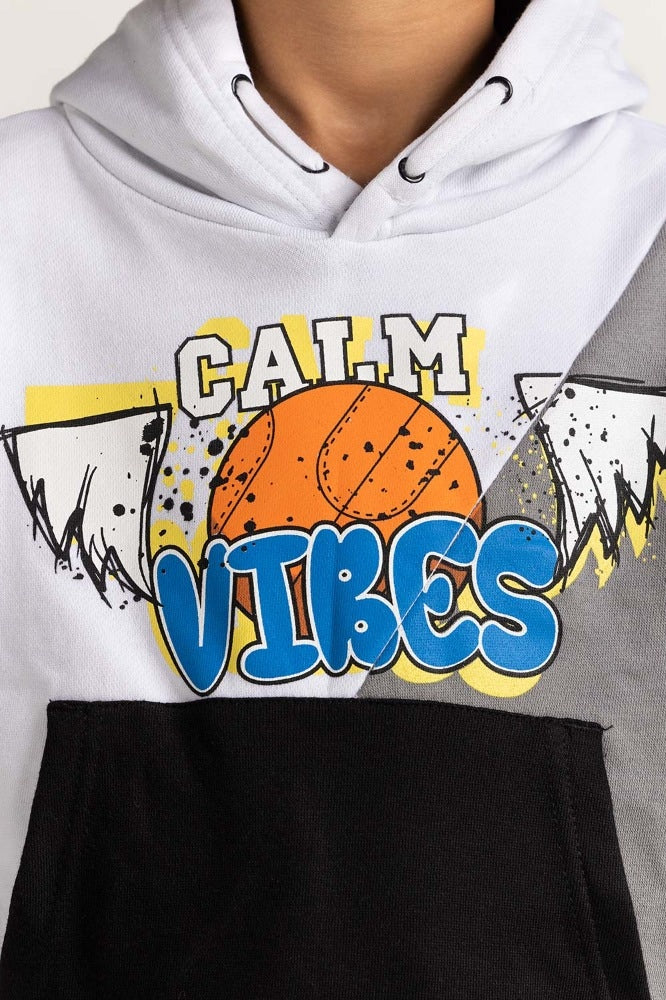 Multi Printed Sweatshirt 224 512 027 Salt by Ideas Multi Printed Sweatshirt 224 512 027 Salt by Ideas