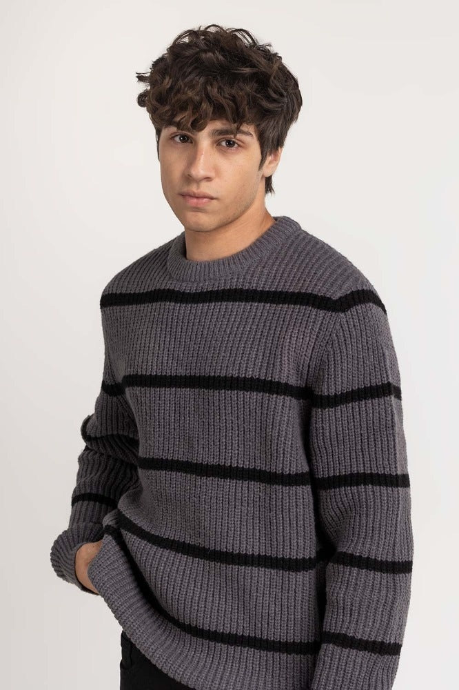 Multi striped Fashion Sweater MN-SWT-WS23-006