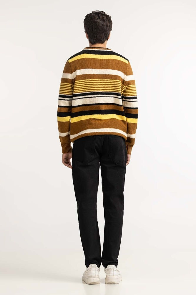 Multi striped Fashion Sweater MN-SWT-WS23-031