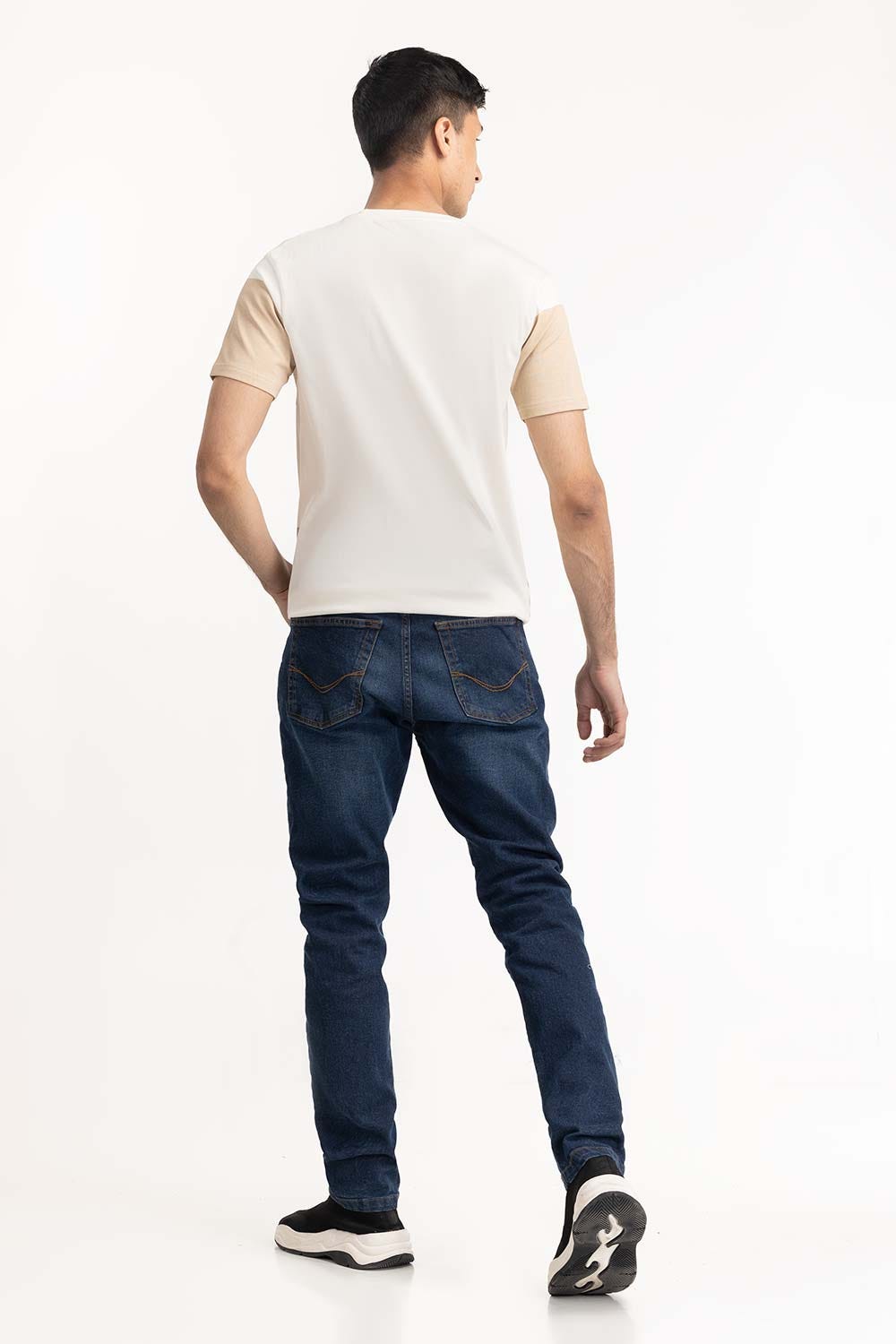 Multi Striped Print T-Shirt 224-113-042