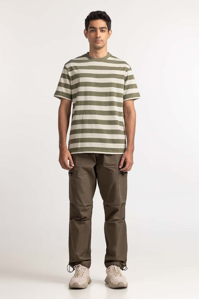 Multi Striped Tee TS-CNSJ24-100