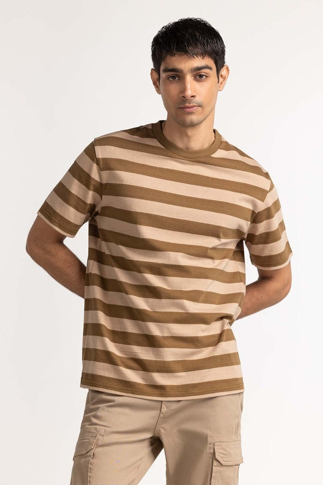Multi Striped Tee TS-CNSJ24-101