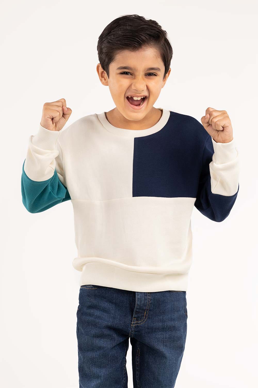 Junior Boy Multi Sweatshirt 224-312-006