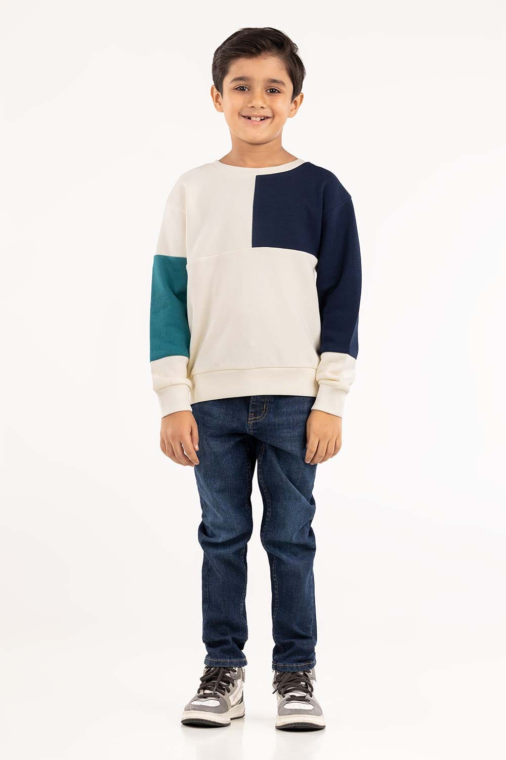 Junior Boy Multi Sweatshirt 224-312-006